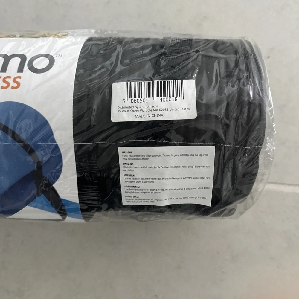 Maximo Yoga Fitness Mat Extra Thick Multipurpose Workout (Meas: 72 x 24) Black